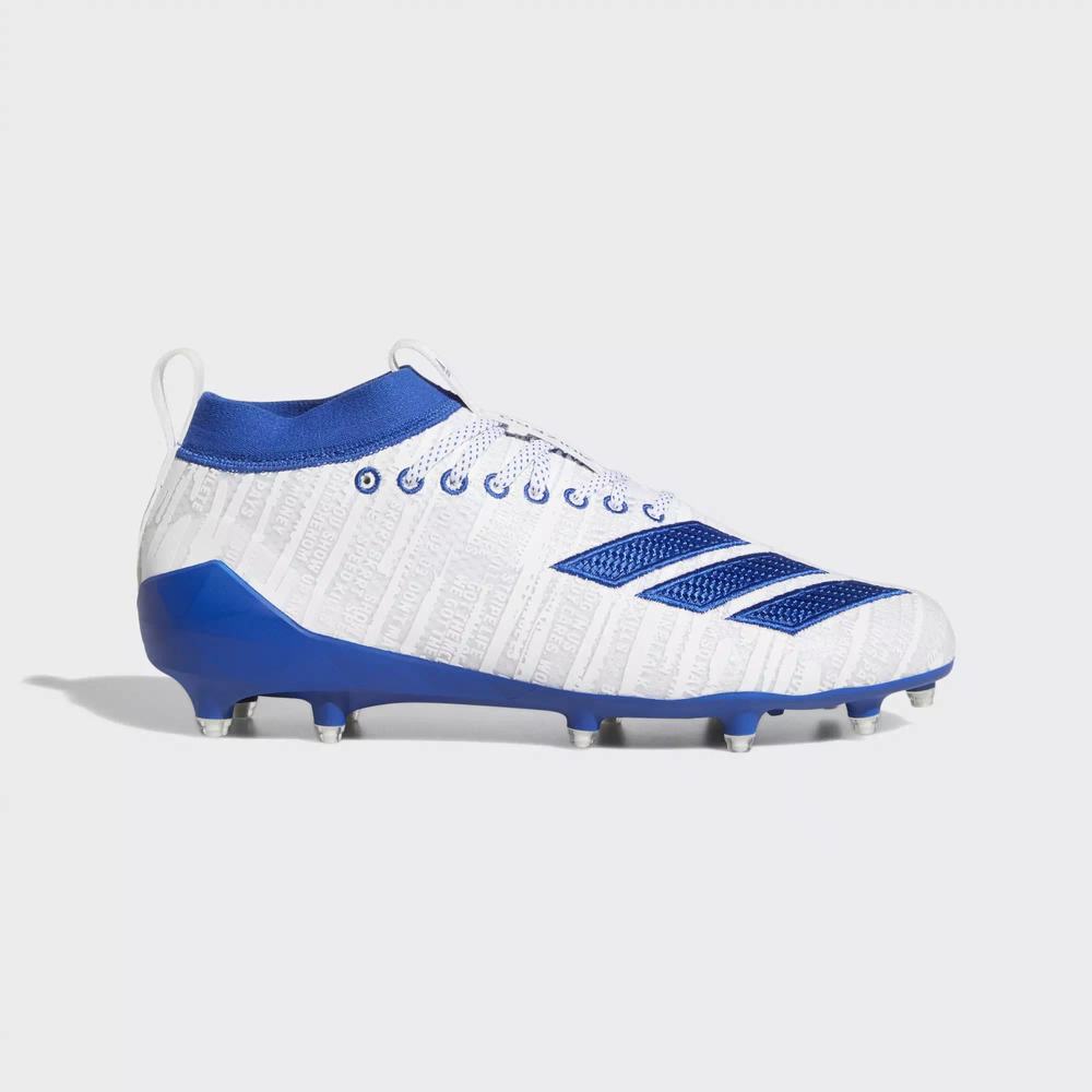 Adidas Adizero 8.0 Tacos de Futbol Blancos Para Hombre (MX-68459)